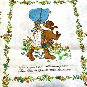 Morgan Jones Vintage Holly Hobby Fitted Twin